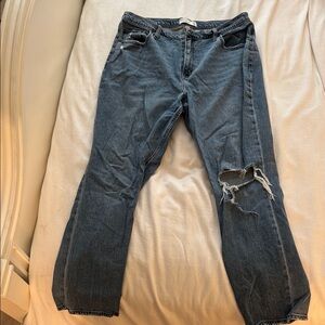 Abercrombie & Fitch Curve Love 90s Straight Jeans